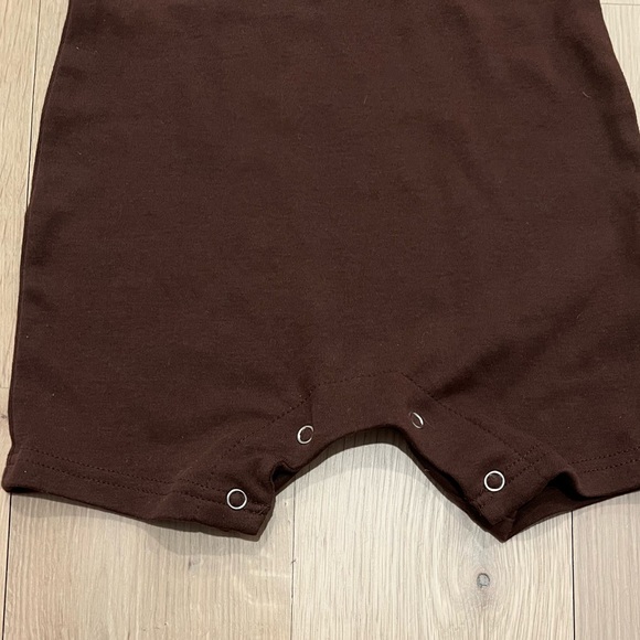 Monogrammed W Will Baby Boys Romper Shorts One Piece Jon Jon Shortall 6-12 month - Picture 4 of 10